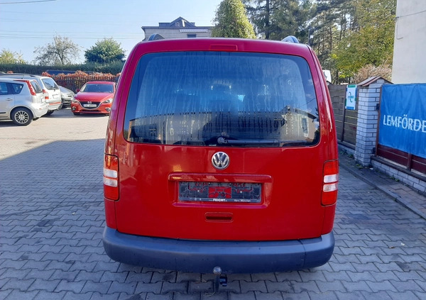 Volkswagen Caddy cena 18900 przebieg: 140000, rok produkcji 2011 z Katowice małe 704